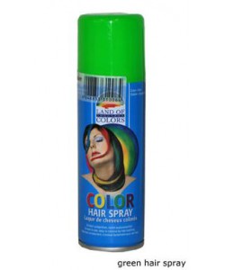 Green Hair Spray